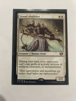 Grand Abolisher Commander 2014 074/337 Regular Magic the Gathering MTG White - Image 1
