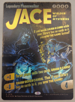 Jace, Wielder of Mystery Rainbow Foil Magic the Gathering Secret Lair NM #1576 - Image 1