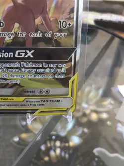 Espeon & Deoxys GX Oversized - (SM Black Star Promo) SM240 Jumbo Cards Holo - Image 4