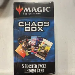 Magic the Gathering 2025 Mystery Chaos Box (5 Assorted Boosters W/promo-sealed - Image 1