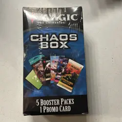 Magic the Gathering 2025 Mystery Chaos Box (5 Assorted Boosters W/promo-sealed - Image 3