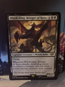 Witch-king, Bringer of Ruin Tales of Middle-earth (LTR) NM (#0293) - Image 1