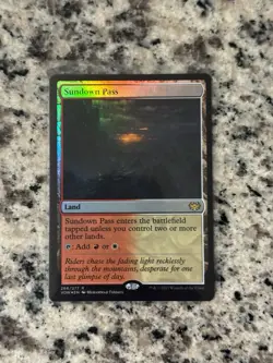 Sundown Pass Innistrad: Crimson Vow Foil - Image 1