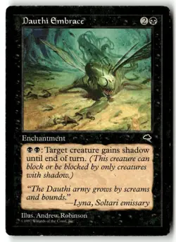 MTG Dauthi Embrace - Tempest Heavily Played English - Image 1