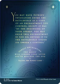 🌳 Secret Lair: The Fairest Drop of All - FOIL - SEALED - Steely Resolve - MTG - Image 5