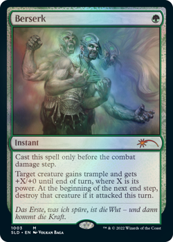 🦡 Secret Lair Artist Series Volkan Baga FOIL Berserk Elspeth, Knight-Errant MTG - Image 4