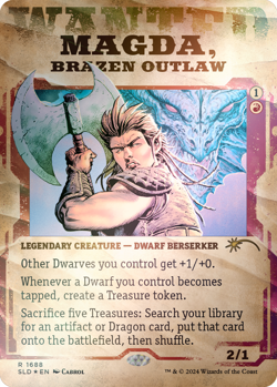 📜 Secret Lair Showcase Outlaws of Thunder Junction - FOIL MTG SEALED Norin Wary - Image 5