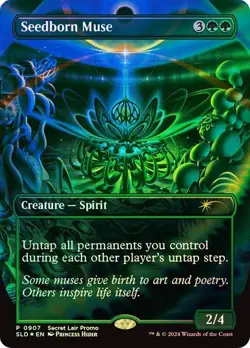 🪷 Secret Lair - Seedborn Muse - FOIL MTG Magic: The Gathering SEALED Promo 0907 - Image 5