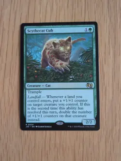 Scythecat Cub [Foundations Jumpstart] Near Mint MTG #0024 - Image 1