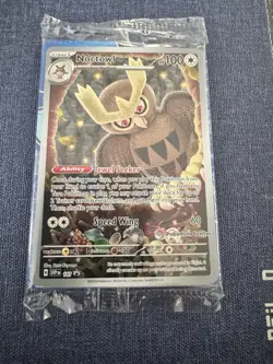 Noctowl - 141 (Pokemon Center Exclusive) 141 Sv Promo Stellar Crown SEALED NM - Image 1