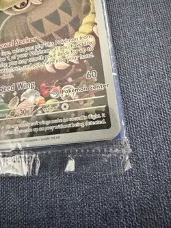 Noctowl - 141 (Pokemon Center Exclusive) 141 Sv Promo Stellar Crown SEALED NM - Image 3