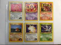 Pokemon TCG 1st Edition Gym Heroes Lot Of 4 - Image 2