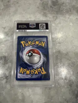 Pokemon Spectrum (Haunter) from French Base Set 1st Edition #29 in a PSA 9 - Image 2