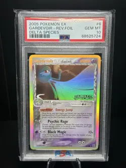 2005 POKEMON EX DELTA SPECIES GARDEVOIR #6 REVERSE STAMPED PSA 10 GEM MINT - Image 1