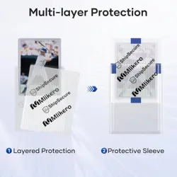 120 Pack Trading Card Shipping Protectors, 3.5'' x 4.5'' 120 Pack, clear - Image 2