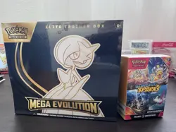 Pokemon Mega Evolution ETB and Surging Sparks Booster Bundle Sealed - Image 1