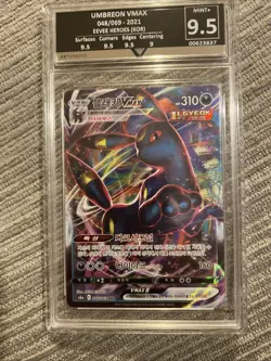 Umbreon Vmax #48/69 Pokemon Koren Eevee Heros Get Graded 9.5 - Image 2