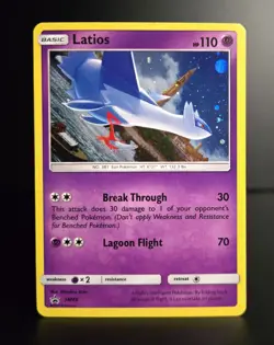 Pokemon TCG - LATIOS - SM88 - COSMOS HOLO PROMO - SM: SHINING LEGENDS 2017 - MP - Image 1