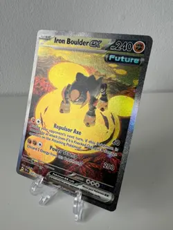 Iron Boulder ex 207/162 - Illustration Rare - Temporal Forces - Pokemon TCG - Image 2