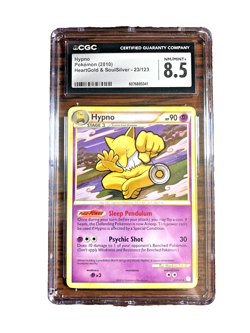 Hypno Regular Rare #23 - CGC NM/MINT+ 8.5 - Heartgold & Soulsilver - Pokemon TCG - Image 1
