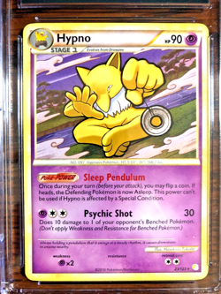 Hypno Regular Rare #23 - CGC NM/MINT+ 8.5 - Heartgold & Soulsilver - Pokemon TCG - Image 2