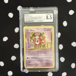 Pokemon TCG Mr. Mime Holo Rare 13/34 CGC 8.5 NM-MINT - Image 1