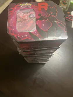 BRAND NEW 2025 Pokemon TCG Team Rocket tins - Image 5