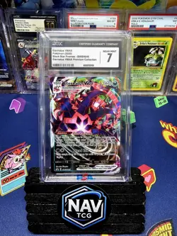 2020 POKEMON GAME ETERNATUS VMAX - BLACK STAR PROMO - SWSH045 CGC NEAR MINT 7 - Image 1
