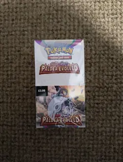 Pokemon TCG Scarlet & Violet Paldea Evolved Half Booster Box Factory Sealed - Image 1