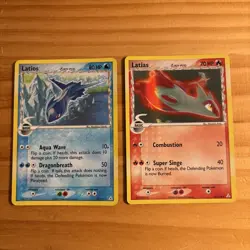 Latios & Latias Delta Species Holon Phantoms Holo Rare 21/110-22/110 Pokemon TCG - Image 1