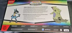 TCG Pokemon Prismatic Evolutions Lucario & Tyranitar ex Premium Collection New - Image 2