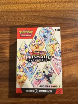 Pokemon Scarlet & Violet Prismatic Evolutions Booster Bundle Factory Sealed - Image 1