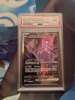 PSA 9 🌟 2025 Pokemon Dri EN 231/182 Special Illustration Rare Graded Destined - Image 1