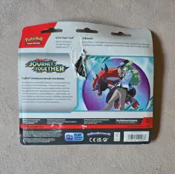 Pokemon Journey Together 3 Pack Blister (Scrafty) Factory Sealed - Image 3