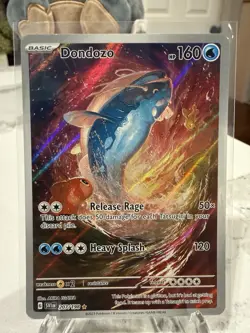 Pokemon TCG Dondozo 207/198 Scarlet & Violet Base Set Illustration Rare NM - Image 3