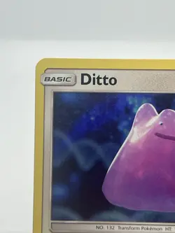 Pokemon TCG Ditto 17/18 Detective Pikachu Holo Rare NM - Image 2
