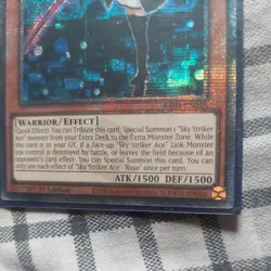 Sky Striker Ace - Raye RA04-EN026 Quarter Century Rare 1st Edition Yugioh - Image 2