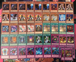 YUGIOH - GRAVEKEEPER'S DECK - NECROVALLEY THRONE, STELE, SPY, BLIZZARD PRINCESS - Image 1