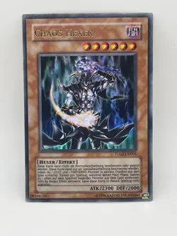 Yugioh X1 Chaos Sorcerer TU02-EN001 DE001 GERMAN Turbo Pack 2 Ultra Rare - Image 1