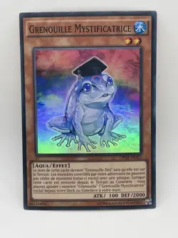 Yugioh X1 Dupe Frog FRENCH Super Rare OP03-EN005 OP03-FR005 OTS 3 - Image 1