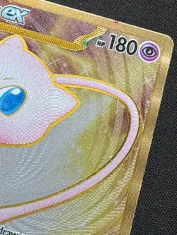 Mew ex 205/165 Gold Secret Rare (Metal Card) Pokemon Scarlet & Violet 151 LP - Image 3