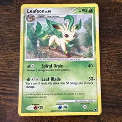 Leafeon - (DP Majestic Dawn) 024/100 Deck Exclusives Holo - Pokemon Card - Image 1