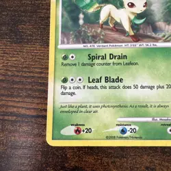 Leafeon - (DP Majestic Dawn) 024/100 Deck Exclusives Holo - Pokemon Card - Image 5