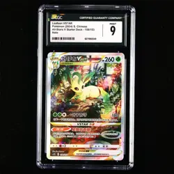 CGC MINT 9 Nintendo 2024 Pokemon PTCG CHN. card- Leafeon VSTAR - Image 1