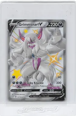 Grimmsnarl V Card V116/SV122 Shining Fates Shiny Rare Pokemon TCG NM - Image 1