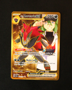Pokemon Card TCG - N's Zoroark EX 189/159 - Journey Together - Hyper Rare - NM ⭐ - Image 1
