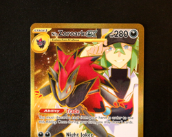 Pokemon Card TCG - N's Zoroark EX 189/159 - Journey Together - Hyper Rare - NM ⭐ - Image 2