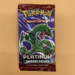 Pokemon Platinum Supreme Victors - 10 Card Booster Pack - Sealed 820650105005 - Image 2