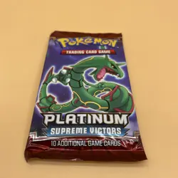 Pokemon Platinum Supreme Victors - 10 Card Booster Pack - Sealed 820650105005 - Image 3