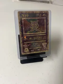 Ancient Mew - 2000 Movie Promo - Holo Pokemon Card SEE PICS Damaged - Image 5